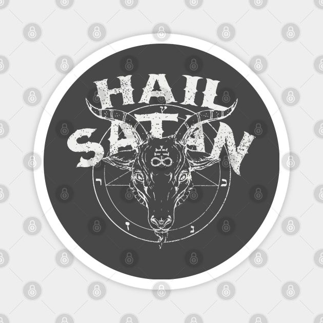 hail satan Magnet by remerasnerds